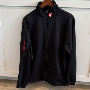 Heavenly Lake Tahoe Men's Black Performance zip up Jacket